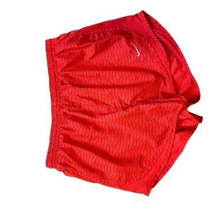 Nike red running shorts - size m